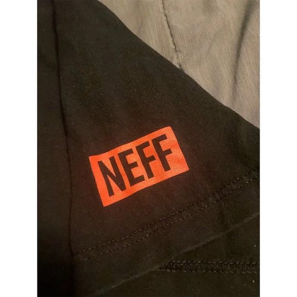 Neff x Disney Men's Mickey Mouse Graphic T-Shirt Black Size L - Picture 4 of 4